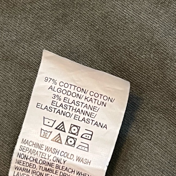 Lucky Brand Army Green Military Style Jacket w/ Drawstring Waist - Size M (EUC) - Picture 9 of 9